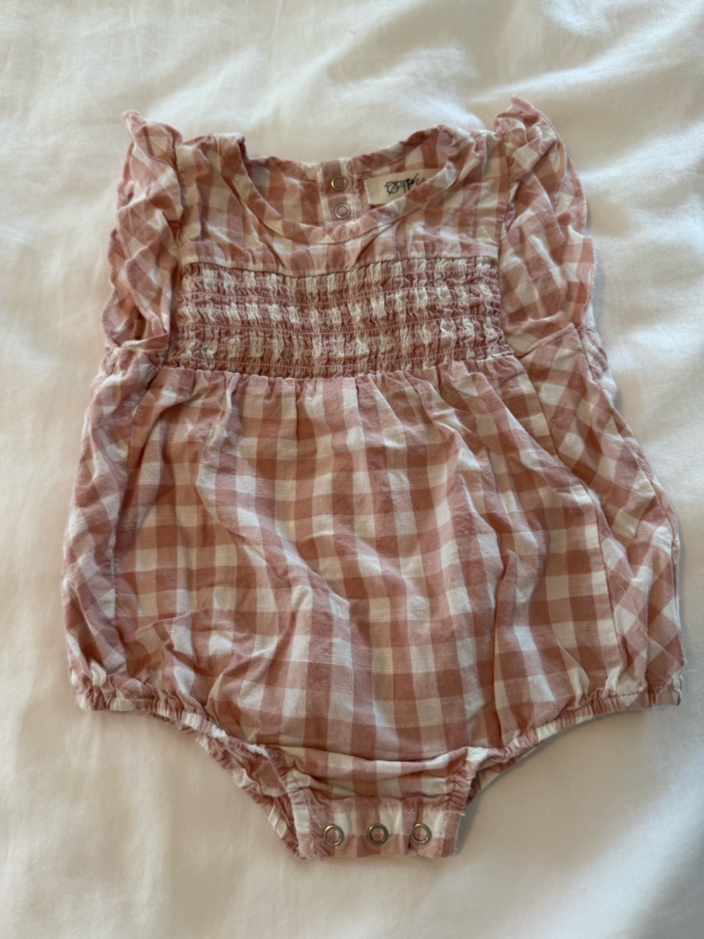 Pehr Baby Girl Bubble Romper- Size 3-6 months